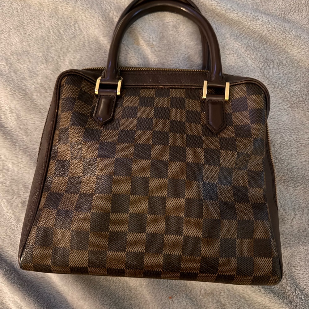Louis Vuitton Brown and Orange Interior Bag